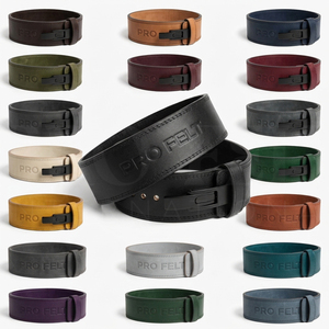13mm Lever Weightlifting <b>Belt</b> Powerlifting Gym Training Suede Leather Adjustable Buckle Heavy Duty Strength Training Custom <b>Belt</b> - Product Image 1