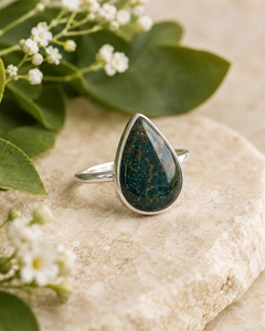 Natural Ocean Jasper Gemstone <b>Ring</b> Solid 925 Sterling Silver Handmade Oval Bezel Setting Third Party Certified <b>Ring</b> Fine - Product Image 6