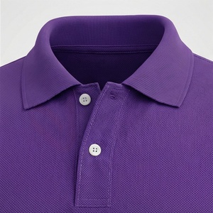 Polo en tricot à manches courtes pour homme, couleur unie, coupe classique, design boutonné - Product Image 4