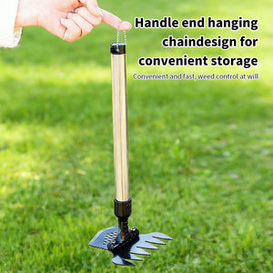 <span class=keywords><strong>Extracteur</strong></span> manuel agricole et de jardin, outil de désherbage à poussée droite, pour travaux manuels - Product Image 2