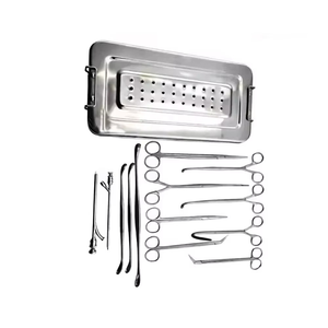 Juego de instrumentos quirúrgicos para colecistectomía de alta calidad, 25 piezas, para cirugía general, base de acero inoxidable - Product Image 5