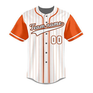 Camiseta de béisbol personalizada con sublimación impresa a la venta, todas las tallas, camiseta de béisbol hecha a medida con logotipo personalizado - Product Image 1