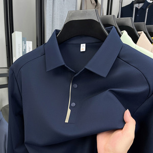 เสื้อโปโลชายแขนสั้นลำลองสำหรับเล่นกอล์ฟ รับผลิตแบบ OEM ODM ออกแบบได้ตามต้องการ ผ้าถักแห้งเร็ว ตำแหน่งโลโก้ด้านหน้า - Product Image 6