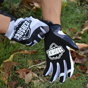 Guantes de Motocross de Diseño, Impermeables y Resistentes al Viento, Color Gris Negro con Marca de Agua, Protección Completa para los Dedos, Equipo de Carreras, Protección para Ciclismo al Aire Libre, Unisex - Product Image 3