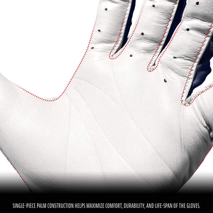 Guantes de Bateo Acolchados de Cuero Cabretta Premium, Marca Privada OEM, Venta al Por Mayor, Unisex, Alta Calidad, Personalizados, Tallas XXL y XL - Product Image 4