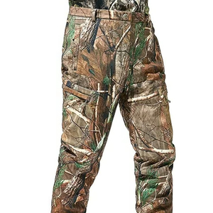 Waterproof Breathable Outdoor Hunting <b>Pants</b> for Men Camouflage with Adjustable Waist Fit - Product Image 6