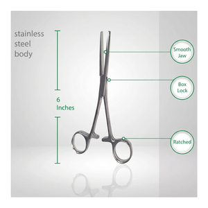 Pinces d'occlusion à 6 tubes de qualité supérieure, chirurgicales, obstétrique/gynécologie, en acier inoxydable de qualité allemande - Product Image 5