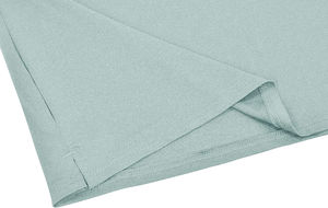 Chemise boutonnée décontractée en polycoton 160g à séchage rapide pour hommes, tricotée unie à manches courtes, avec logo personnalisé sur le devant, fabrication OEM en gros - Product Image 5