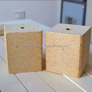บล็อกไม้บดอัดสำหรับวัสดุรองขาพาเลทสำหรับการผลิตพาเลท ขนาด 90x90 มม. 75x90 มม. 75x75 มม. - Product Image 3