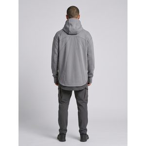 Veste à capuche techwear tendance pour homme, Power Stretch Pro, coupe oversize, style streetwear, résistante à l'eau, toile, taille XS, étiquette OEM personnalisée - Product Image 2