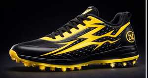 HIT ZONE Pro <b>Edge</b> Cricket Shoes Premium Cushion Support <b>Rubber</b> Bottom Footwear for Serious Players and Academy Use - Product Image 2