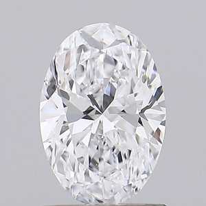 Diamante Cultivado en Laboratorio de 0.70 Quilates, Color D, Claridad VVS2, Corte Ovalado, Certificado IGI, para Anillo de Compromiso - Product Image 2