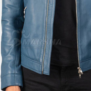 Reasonable Price Fashionable <b>Men's</b> <b>Jackets</b> Wholesale Rate Customized Logo <b>Men</b> <b>Leather</b> <b>Jacket</b> Made In Pakistan - Product Image 6