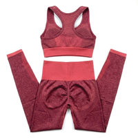 Conjunto de Ropa Deportiva para Yoga, Color Nude, para Running y Fitness