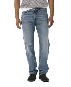Jeans de Mezclilla para Hombre, Corte Recto, Lavado a la Piedra, Cintura Media, Corte Regular, Ecológicos, Duraderos, Transpirables, Estilo Vintage, para Primavera, Verano e Invierno - Product Image 5