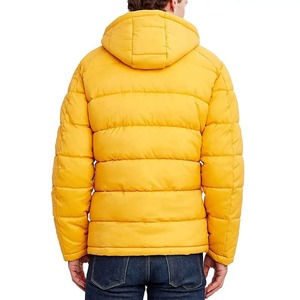 2025 Best Design Men's Breathable Puffer <b>Jacket</b> High Quality Customized Logo Printing Stand Collar Winter Season Thin Thickness - Product Image 5