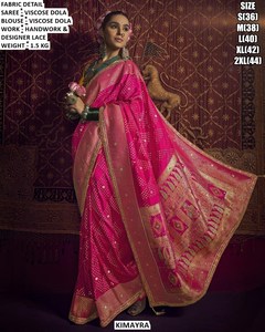 ผ้าส่าหรีเอเมอรัลด์รอยัล - Product Image 5