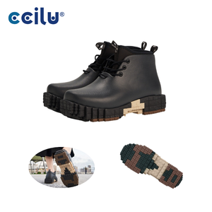 Bottes de pluie basses à lacets pour femmes, chaussures d'hiver 2025 - Product Image 1