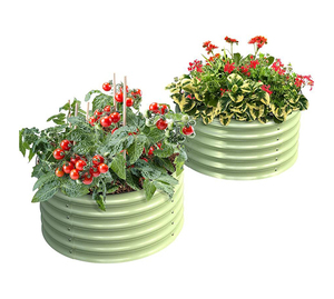 Bac à légumes rectangulaire haut de gamme avec design personnalisé pour l'aménagement de jardins extérieurs et les idées de décoration de maison - Product Image 1
