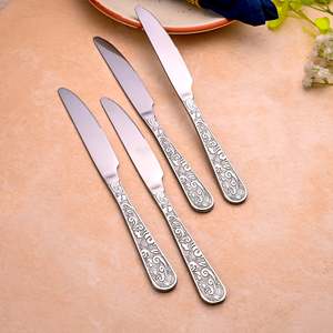Artisan Edge Stainless Steel Dinner <b>Knife</b> Set of 4 - Product Image 1
