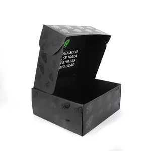 Cajas de Envío Pequeñas con Logotipo Personalizado, Plegables, con Recubrimiento UV, 6x4x3, Coloridas, Blancas, de Cartón Corrugado - Product Image 2