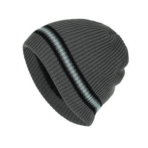 Beanie Jacquard Knitted <b>Hat</b> Soft Stretch Fabric <b>Winter</b> Cap Textured Pattern Casual Streetwear Unisex Style And Sale OEM Service - Product Image 4