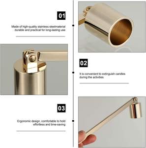 Apagavelas de Acero Inoxidable, Extintor de Llama para Apagar Velas, Accesorio para Velas - Product Image 3