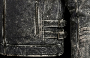 Nouvelle collection de vêtements de sécurité et de protection, veste en cuir Fast Lane, tendance, service OEM ODM acceptable, vestes pour hommes - Product Image 2