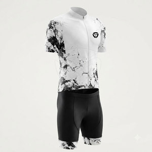 Uniforme de Ciclismo Personalizado para Hombre, Jersey y Culotte Transpirables, con Absorción de Humedad, para Ciclismo de Carretera y Montaña - Product Image 3