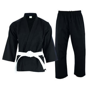 Best Supplier's Top Trending Karate Suits Adults Long Sleeves OEM Service Martial <b>Arts</b> Wear Customizable Karate Uniform 100% - Product Image 3