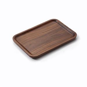 High Quality Eco Friendly Modern Wooden Multifunction Serving <b>Tray</b> for <b>Snacks</b> Tea Drink Breakfast Kitchen Tableware Wholesale - Product Image 2