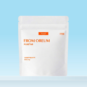 [FROM OREUM] Pasta de Dientes Sólida con Sabor a Mandarina de Jeju, Bolsa de Recarga de 100 Tabletas, Cuidado Bucal, Cuidado Dental Diario para Viajes - Product Image 3