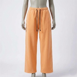 Women's <b>Peach</b> Straight Leg Sweatpants Elastic Waist Casual Lounge Trousers Soft Cozy Wide Leg Jogger Pants Comfortable - Product Image 1