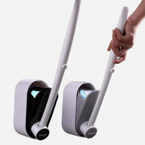 Ascor Disposable <b>Toilet</b> <b>Brush</b> Wall Mounted <b>Replacement</b> <b>Head</b> Modern Design Easy Clean Bathroom Cleaning Tool - Product Image 1