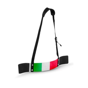 Ceinture de soutien lombaire réglable, légère et portable, design drapeau italien, pour la musculation, la protection du corps, en néoprène - Product Image 1
