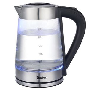 Bollitore Elettrico HD 250 110V 1200W Capacità 2.5L con Vetro Blu 110V Codice Vecchio 54541827 - Product Image 2