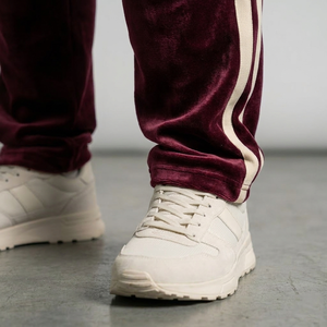 <b>Men</b> <b>Thermal</b> Woven Velvet Tracksuit Set Zip up Hoodie Jogger Pants Soft Velour Streetwear Casual Outfit 100% Polyester - Product Image 6