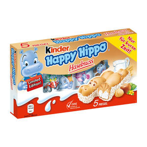 ซื้อคินเดอร์ แฮปปี้ ฮิปโป แครกเกอร์กรอบไส้ครีมแสนอร่อย - Product Image 1