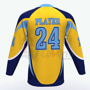 Jersey de Hockey sobre Hielo de Diseño Personalizado, Hecho 100% de Poliéster, Fabricado en Fábrica, Jersey de Hockey sobre Hielo a Bajo Precio - Product Image 2