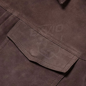 Premium Casual Clothing <b>Suede</b> <b>Jacket</b> Clean Design Smooth Texture Designed For Daily Wear And Travel Comfort - Product Image 6