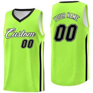 Maillot de basket-ball personnalisé extensible avec numéro imprimé, logo personnalisé, tissu en maille pour jeu compétitif, couleurs et tailles personnalisées, unisexe - Product Image 5