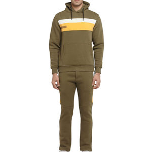 Conjuntos Deportivos con Capucha para Hombre, Resistentes al Viento, Transpirables, de Secado Rápido, con Patrón Sólido, Invierno, 100% Algodón, Reversibles, OEM - Product Image 1