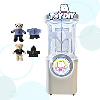 Machines de remplissage de jouets et de poupées de haute qualité, machine de remplissage de jouets en peluche multi-tailles