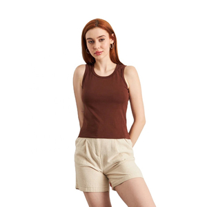 Camisetas de Tirantes de Algodón para Mujer, Personalizables, de Alta Demanda, Ropa Básica de Verano, Tela Suave y Transpirable - Venta al por Mayor - Product Image 2