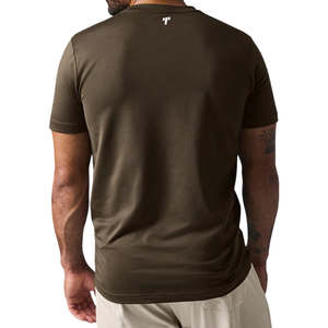 Nouveauté, t-shirt unisexe de luxe à col montant, logo personnalisé imprimé, t-shirt oversize pour homme, vente en gros, fabriqué au Pakistan - Product Image 5