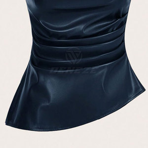 Nouvelle Arrivée - Robe de Soirée en Cuir de Haute Qualité pour Femme - Tenue de Club en Cuir Très Vendue - En Promotion - Product Image 5