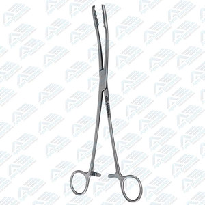 Pinzas Curvas Ulrich con Trinquete de 27 cm, Pinzas de Presión con Inserción de Esponja en la Punta Curva, Instrumento Médico de 10.5 Pulgadas, Pinzas para Aplicación de Apósitos - Product Image 5