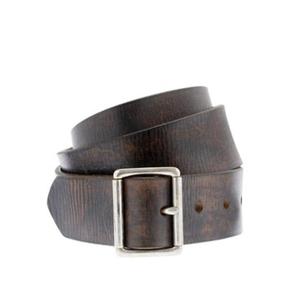 Solid Design Men's Fashionable Real Cow Leather Belts Square Buckle Steel Durable Heat Transfer <b>Printing</b> Made in Uttar Pradesh - Product Image 4