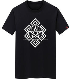 เสื้อยืดสำหรับผู้ชาย,เสื้อยืดผ้าฝ้ายแท้พิมพ์โลโก้ได้ตามต้องการสไตล์ใหม่ - Product Image 1