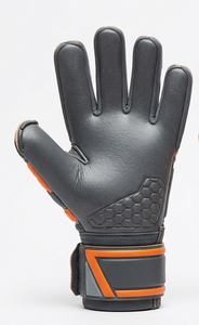 Gants de gardien de but de football Elite avec paume antidérapante en cuir PU et fermeture auto-agrippante, gants de sport unisexes - Product Image 4